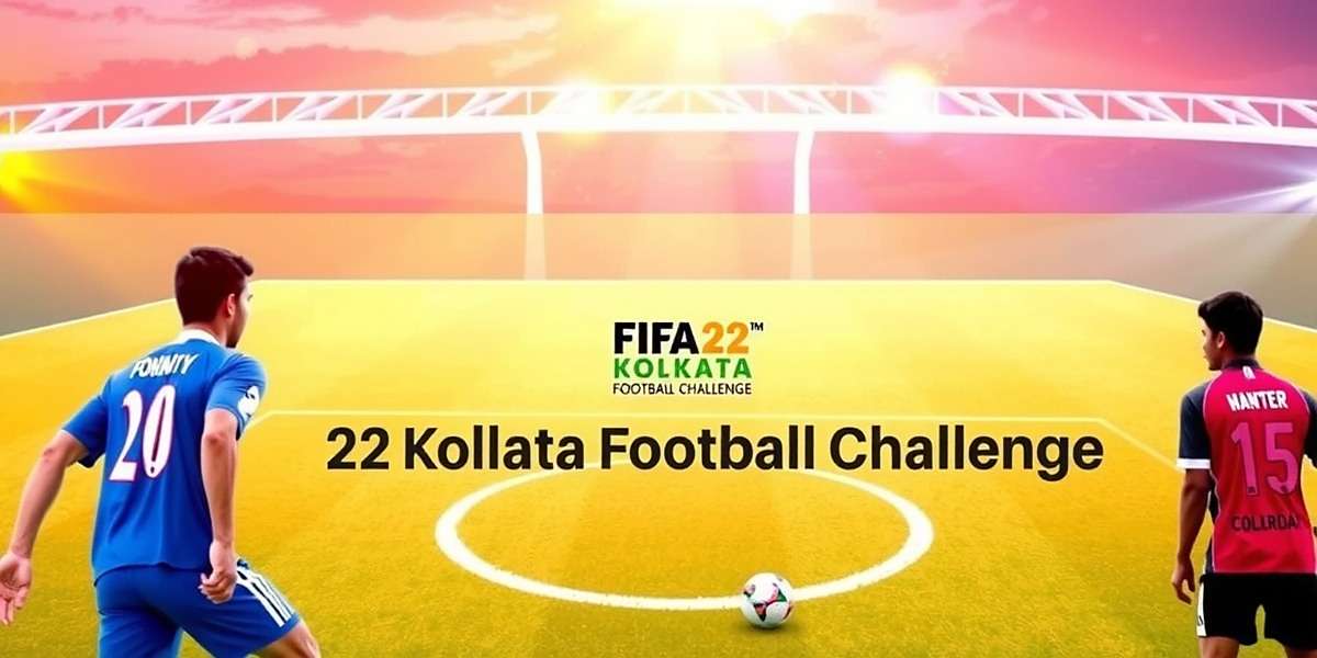 FIFA 22: Kolkata Football Challenge tournament event in Kolkata with players competing with FIFA 22: Kolkata Football Challenge watermark