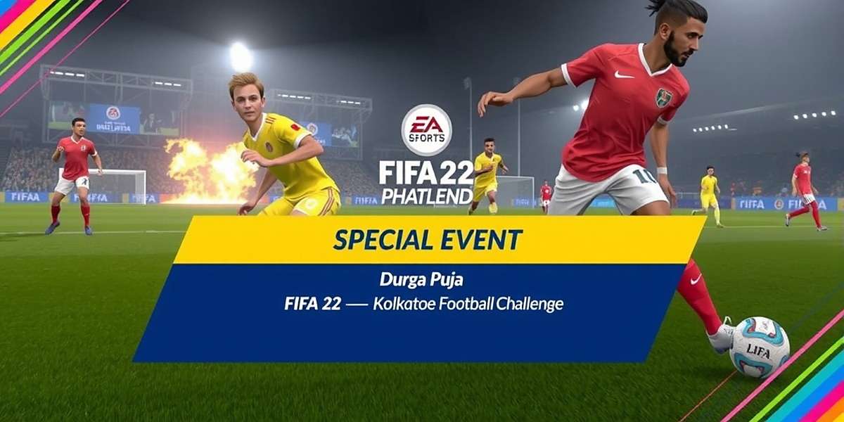 FIFA 22: Kolkata Football Challenge Durga Puja special event in-game screen with FIFA 22: Kolkata Football Challenge watermark